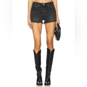 Levi’s 501 Original Shorts in ‘Step On It’ Black Wash, Sz 33 (34”) NWOT